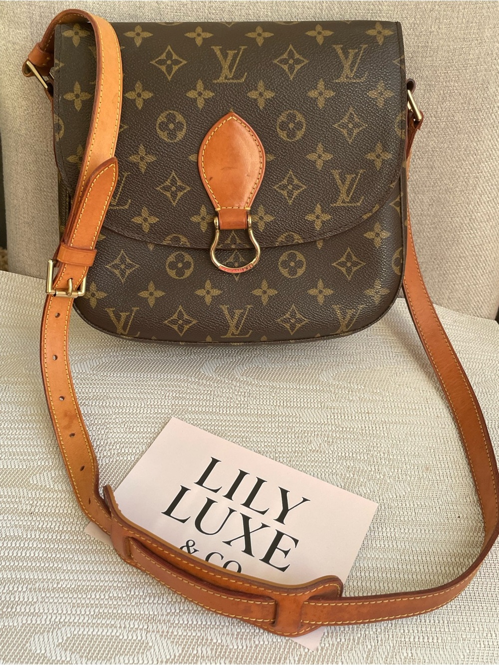 Vintage Louis Vuitton Monogram St Cloud GM Crossbody